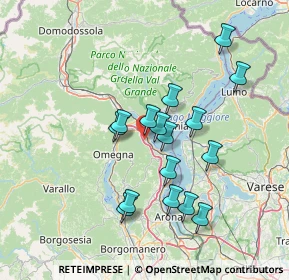 Mappa Via Fraccaroli, 28831 Baveno VB, Italia (12.76875)