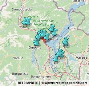 Mappa Via Fraccaroli, 28831 Baveno VB, Italia (9.72125)