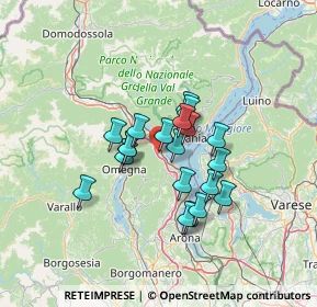 Mappa Via Fraccaroli, 28831 Baveno VB, Italia (9.784)