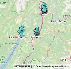 Mappa Via Salvetti, 38068 Rovereto TN, Italia (15.077)