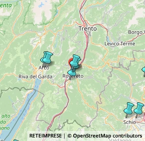 Mappa Via Salvetti, 38068 Rovereto TN, Italia (29.99357)