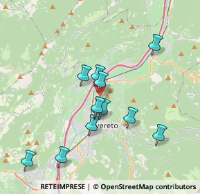 Mappa Via Salvetti, 38068 Rovereto TN, Italia (3.33417)