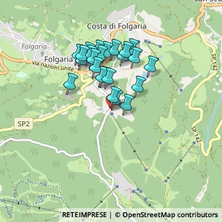 Mappa Loc. Francolini, 38064 Folgaria TN, Italia (0.75833)