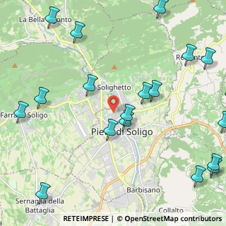 Mappa Via del Piantaletto, 31053 Pieve di Soligo TV, Italia (3.051)