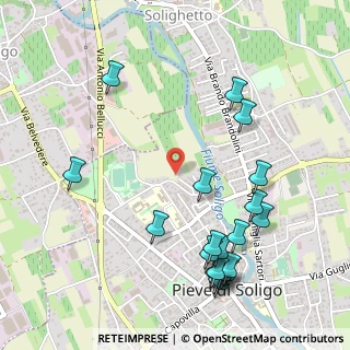 Mappa Via del Piantaletto, 31053 Pieve di Soligo TV, Italia (0.614)