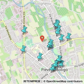 Mappa Via del Piantaletto, 31053 Pieve di Soligo TV, Italia (0.5505)