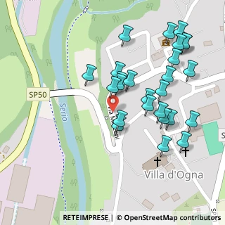 Mappa Viale Guglielmo Marconi, 24020 Villa d'Ogna BG, Italia (0.12692)