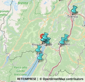Mappa Via Varoncello, 38066 Riva del Garda TN, Italia (14.08545)