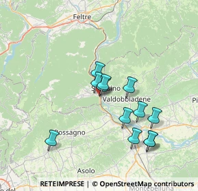 Mappa Via Nazionale, 32031 Alano di Piave BL, Italia (6.2975)