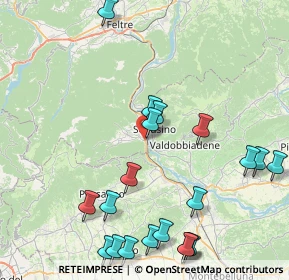 Mappa Via Nazionale, 32031 Alano di Piave BL, Italia (10.17)