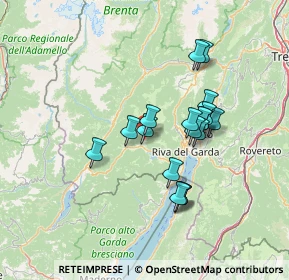 Mappa Via Doghen, 38067 Ledro TN, Italia (11.56389)