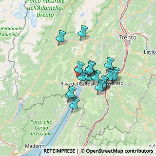 Mappa Via Silvio Zaniboni, 38066 Riva del Garda TN, Italia (10.063)