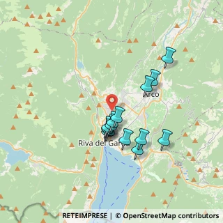 Mappa Via Silvio Zaniboni, 38066 Riva del Garda TN, Italia (2.91571)