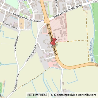 Mappa Via Guglielmo Oberdan, 33078 San Vito al Tagliamento PN, Italia, 33078 San Vito al Tagliamento, Pordenone (Friuli-Venezia Giulia)