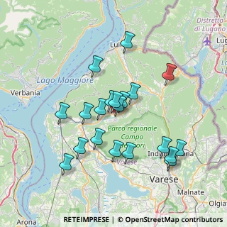 Mappa Via Emilia, 21030 Cuveglio VA, Italia (6.6475)