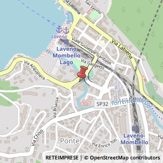 Mappa Via Fortino, 15, 21014 Laveno-Mombello, Varese (Lombardia)