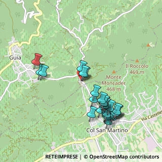 Mappa Casale Moncader, 31010 Farra di Soligo TV, Italia (1)
