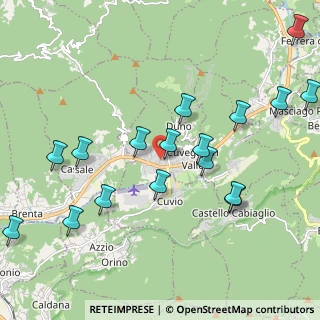 Mappa Via Lombardia, 21030 Cuveglio VA, Italia (2.6705)