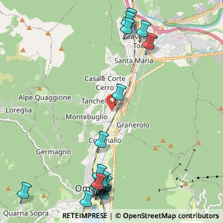 Mappa Via Crusinallo, 28881 Casale Corte Cerro VB, Italia (3.0675)