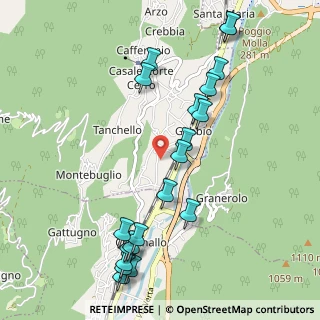 Mappa Via Crusinallo, 28881 Casale Corte Cerro VB, Italia (1.179)