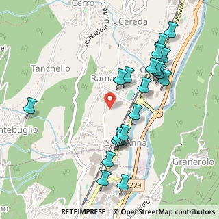Mappa Via Crusinallo, 28881 Casale Corte Cerro VB, Italia (0.525)