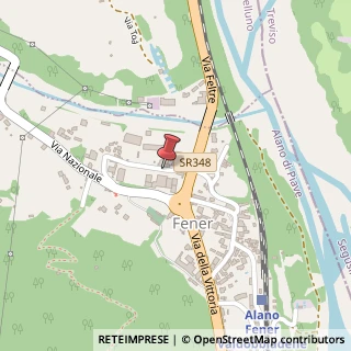 Mappa Via fratelli agrizzi 30, 32030 Alano di Piave, Belluno (Veneto)