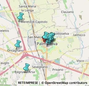 Mappa Contrada Grimani, 33057 Palmanova UD, Italia (1.00818)