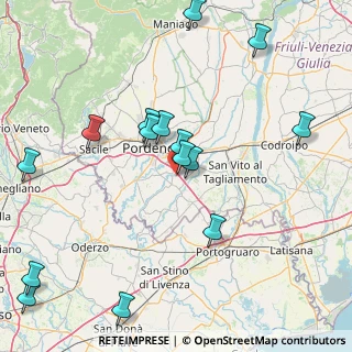 Mappa Via Fratte, 33082 Azzano Decimo PN, Italia (18.614)