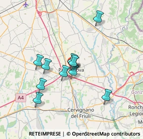 Mappa 33057 Palmanova UD, Italia (5.55)