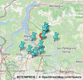 Mappa Via Provinciale, 23868 Ballabio LC, Italia (9.08692)