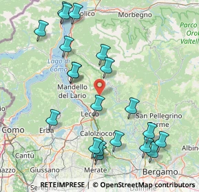 Mappa Via Provinciale, 23868 Ballabio LC, Italia (18.103)