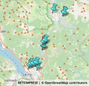 Mappa Via Provinciale, 23868 Ballabio LC, Italia (3.7275)