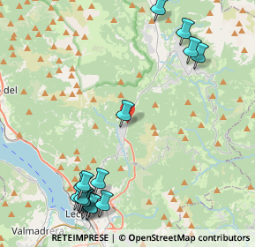 Mappa Via Provinciale, 23868 Ballabio LC, Italia (5.50938)