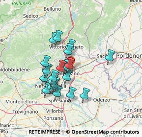 Mappa Via Calpena, 31020 San Vendemiano TV, Italia (11.3255)
