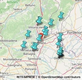 Mappa Via Calpena, 31020 San Vendemiano TV, Italia (13.16368)