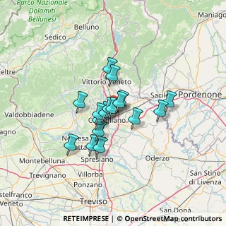 Mappa Via Calpena, 31020 San Vendemiano TV, Italia (8.89706)