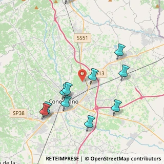 Mappa Via Calpena, 31020 San Vendemiano TV, Italia (4.31636)