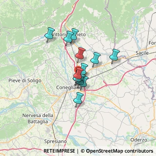 Mappa Via Calpena, 31020 San Vendemiano TV, Italia (4.41538)