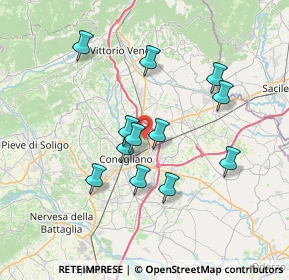 Mappa Via Calpena, 31020 San Vendemiano TV, Italia (6.245)