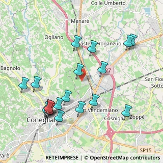 Mappa Via Calpena, 31020 San Vendemiano TV, Italia (2.225)