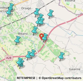 Mappa Via Belcorvo, 31010 Godega di Sant'Urbano TV, Italia (2.20933)