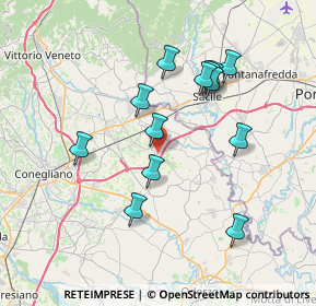 Mappa Via Belcorvo, 31010 Godega di Sant'Urbano TV, Italia (6.79154)