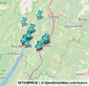 Mappa Via Lorenzo Perosi, 38068 Rovereto TN, Italia (10.23611)