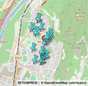 Mappa Via Lorenzo Perosi, 38068 Rovereto TN, Italia (0.289)