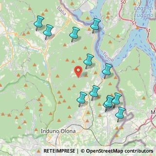 Mappa Via Madonnina, 21050 Cuasso al Monte VA, Italia (4.39583)