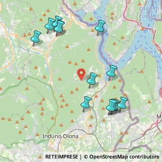 Mappa Via Madonnina, 21050 Cuasso al Monte VA, Italia (4.66692)