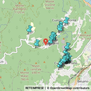 Mappa Via Madonnina, 21050 Cuasso al Monte VA, Italia (0.93321)