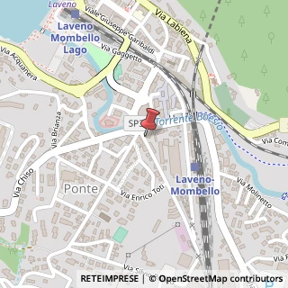 Mappa Via N. Sauro, 3, 21014 Laveno-Mombello, Varese (Lombardia)