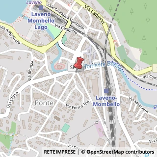Mappa Via C. Battisti, 1, 21014 Laveno-Mombello, Varese (Lombardia)