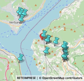 Mappa Via F. Filzi, 21014 Laveno-Mombello VA, Italia (4.13)